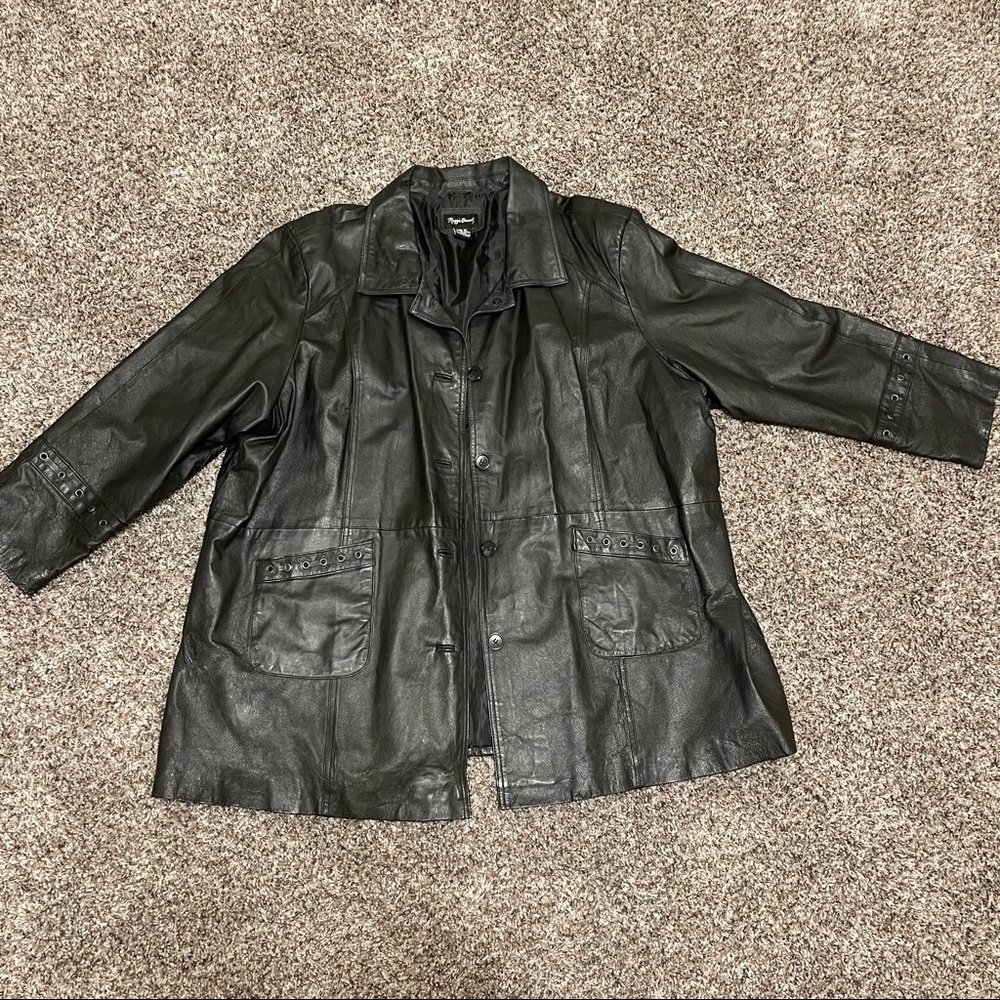 Vintage leather jacket